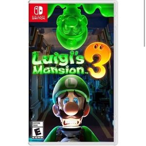 NWT Luigi’s Mansion 3 Nintendo Switch